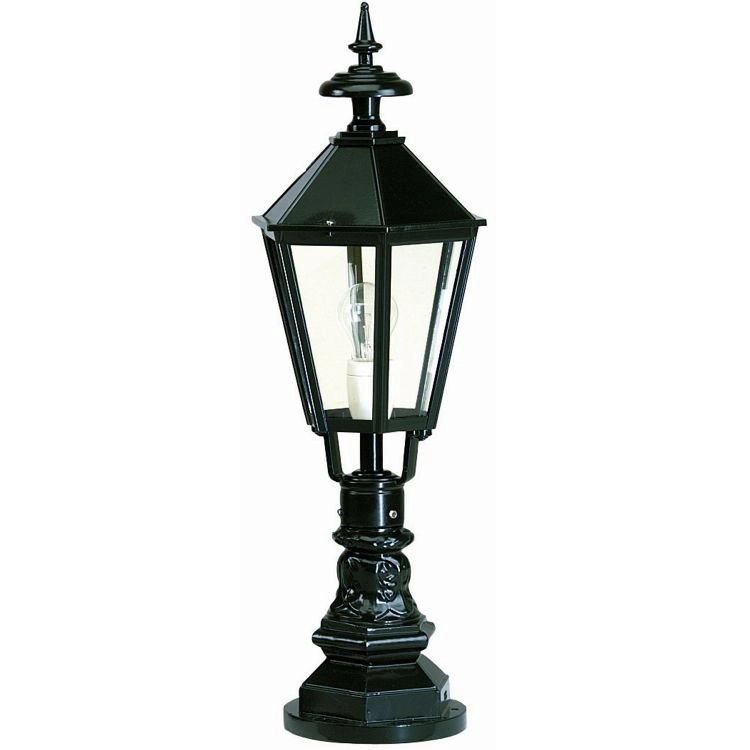 Nostalgische tuinlamp Elbe zwart