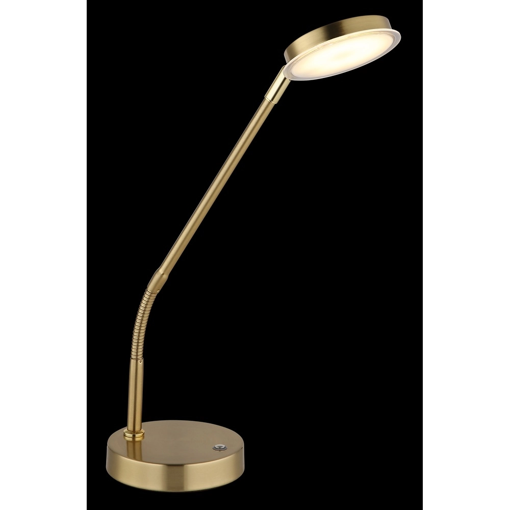 Bureaulamp Silvio goud Globo 9007371592166
