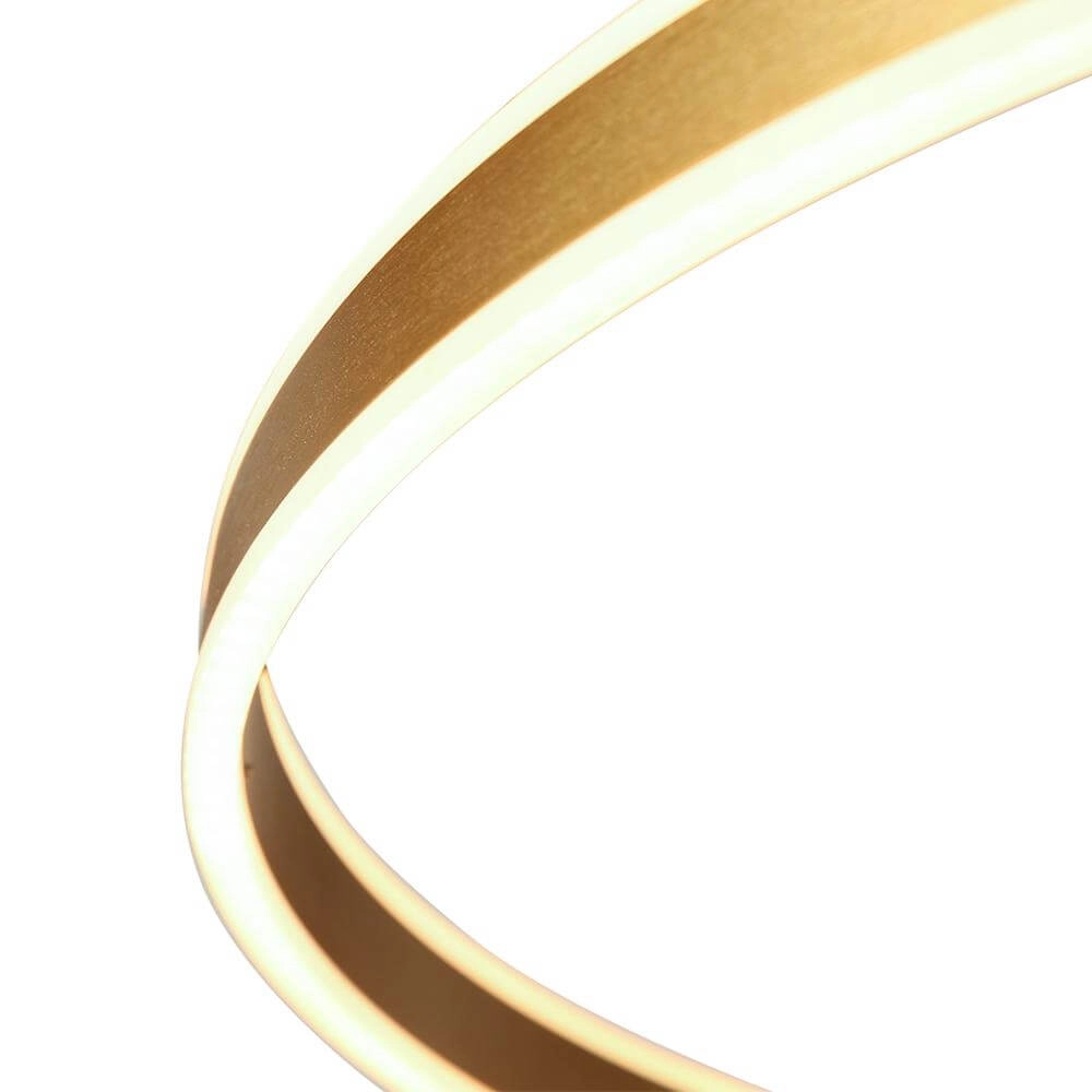 Design hanglamp Ringlux goud Ø 80cm Steinhauer 8712746171587