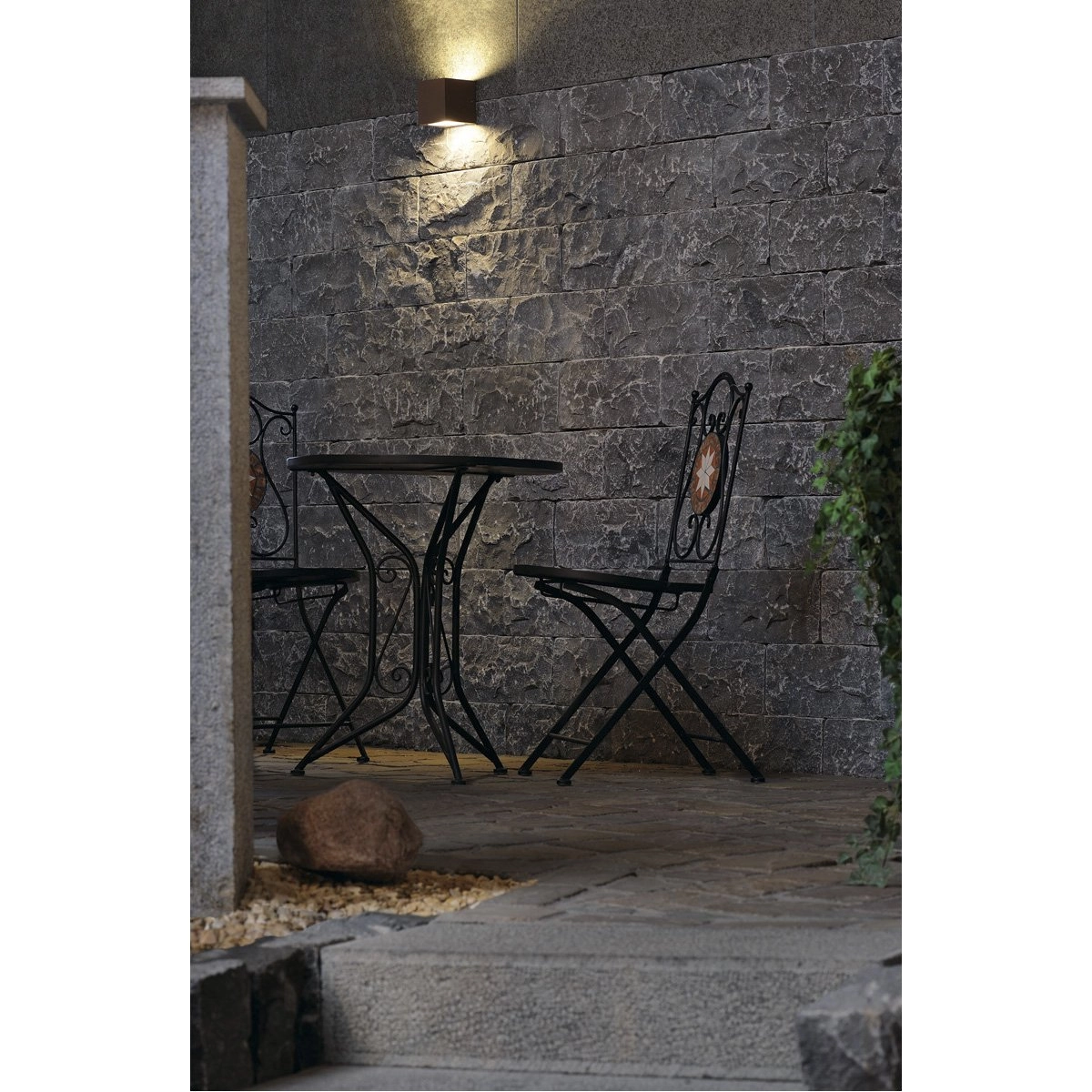 Up - Downlighter Sitra Cube Up - Down voor buiten SLV 4024163112543