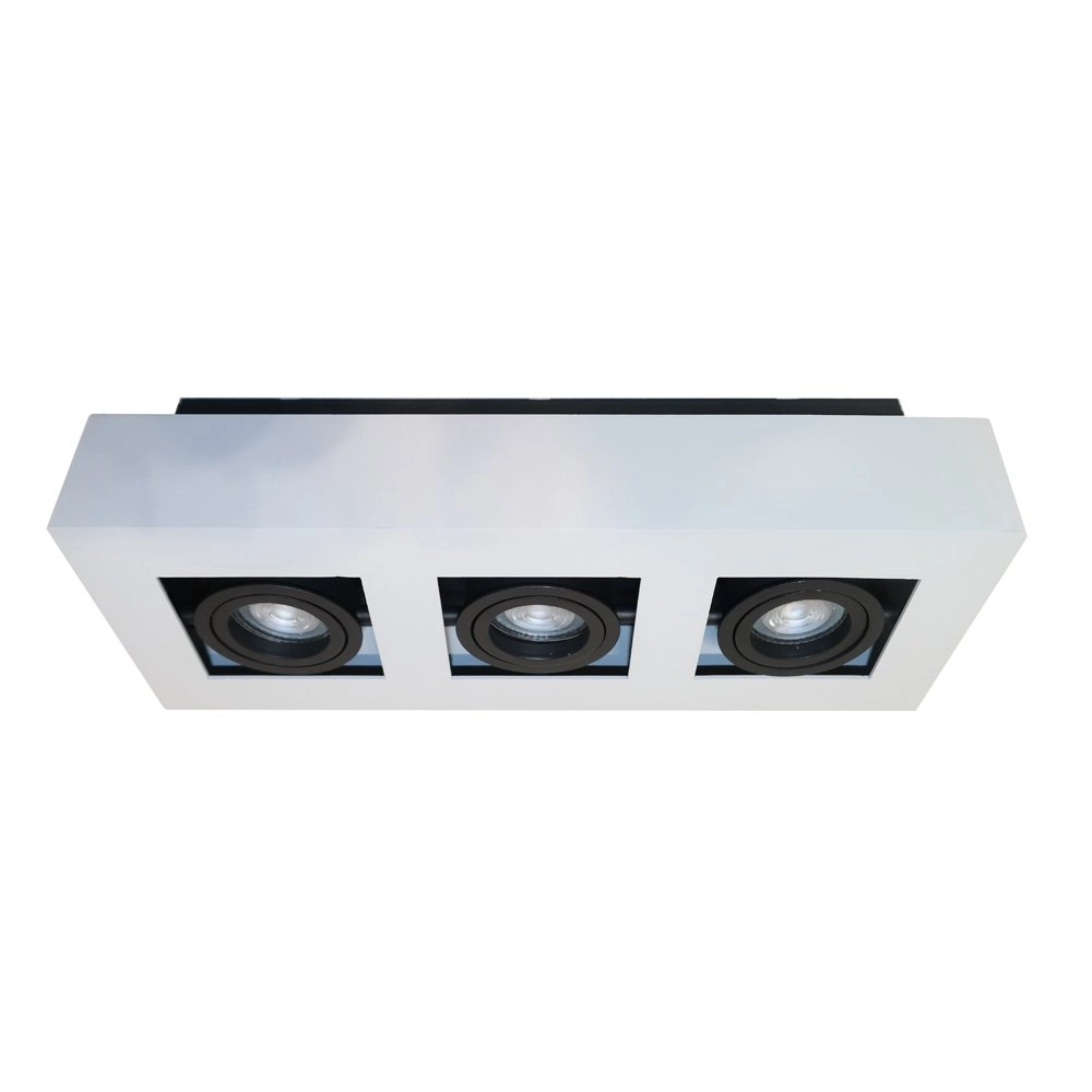 Witte plafondspot Bosco 3-lichts Artdelight 8719831736430