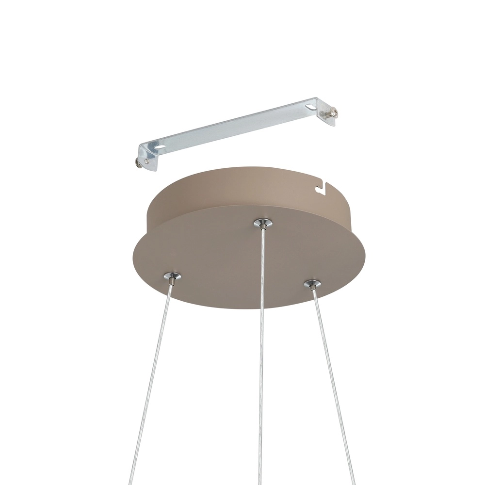 Ø 70cm led hanglamp Ruotale zand Eglo 9008606303540