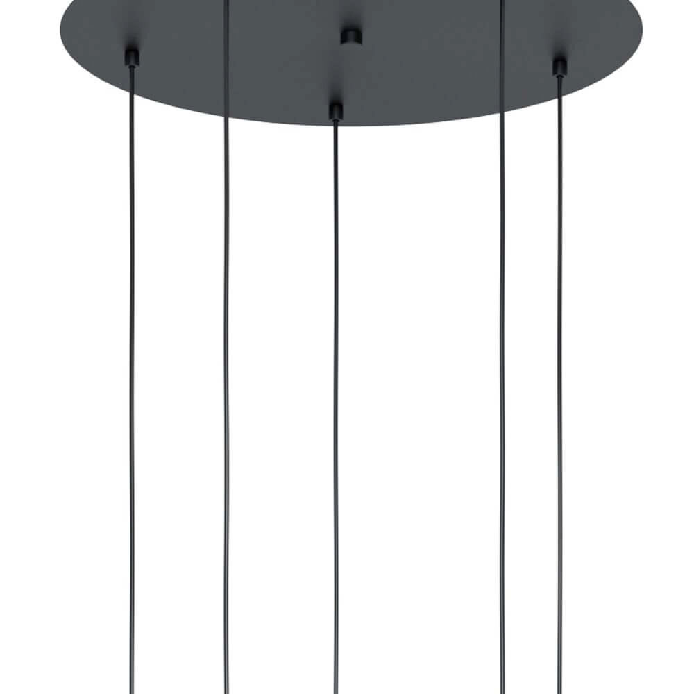 Vide hanglamp Molineros zwart - led Stars of Light 9002759397272