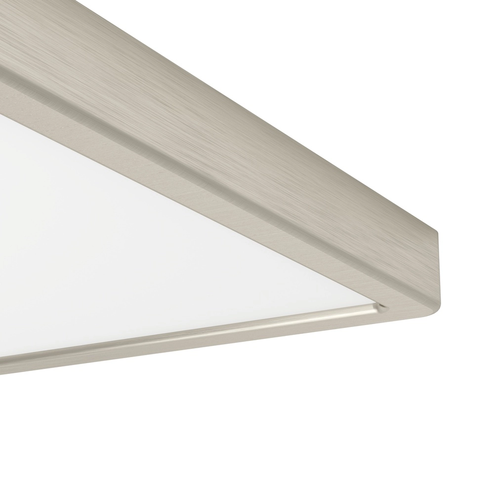 IP44 Zigbee lamp Fueva 6-Z vierkant - rvs - 39x39cm Eglo 9008606354092