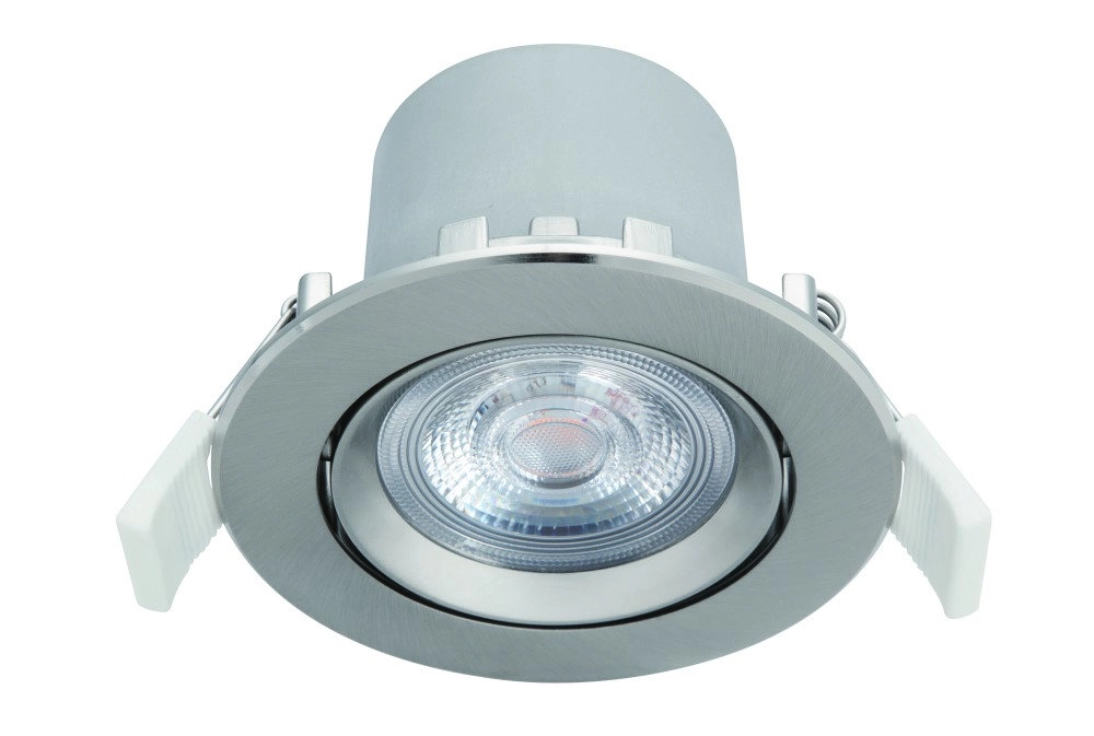 Led inbouwspot Sparkle 5w - 2700K - 8,5cm metaalgrijs Philips 8718699755621