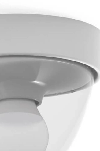E27 plafondlamp Nook wit Lyora 5903139797290