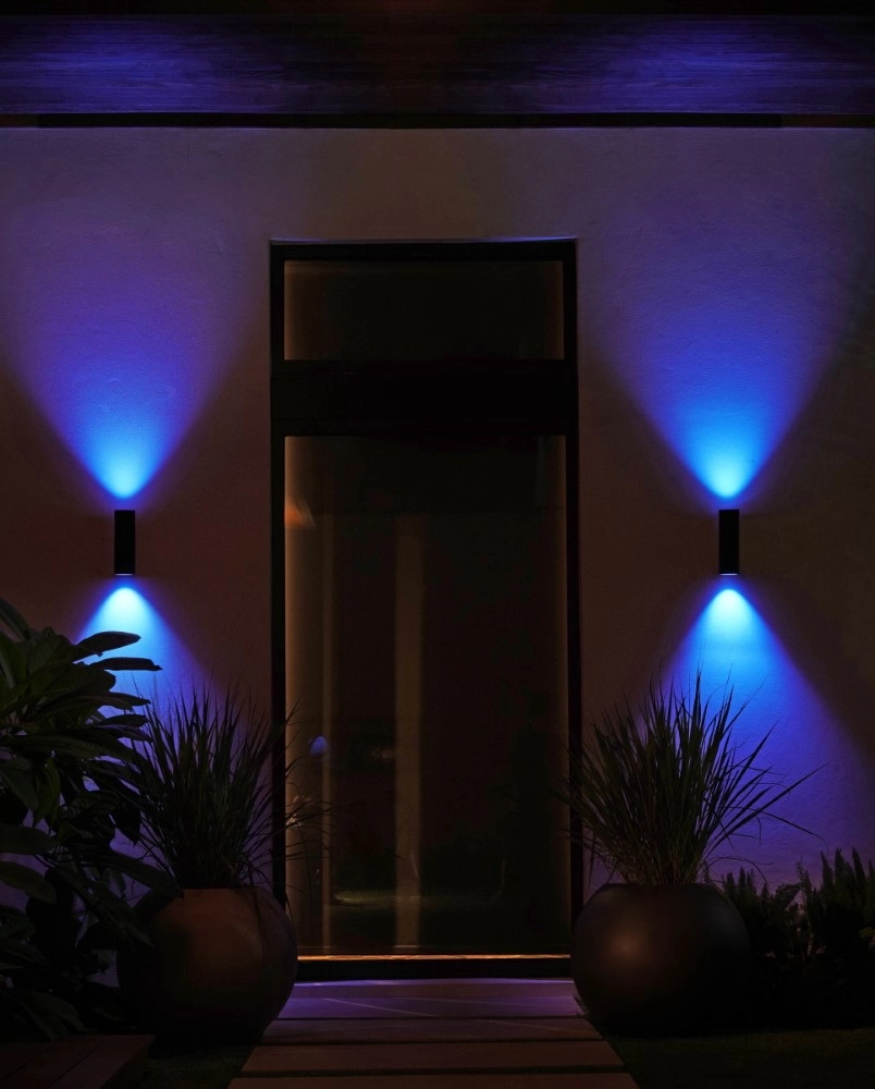Buitenlamp Up - Down Hue Appear Zwart Philips 8718696174371