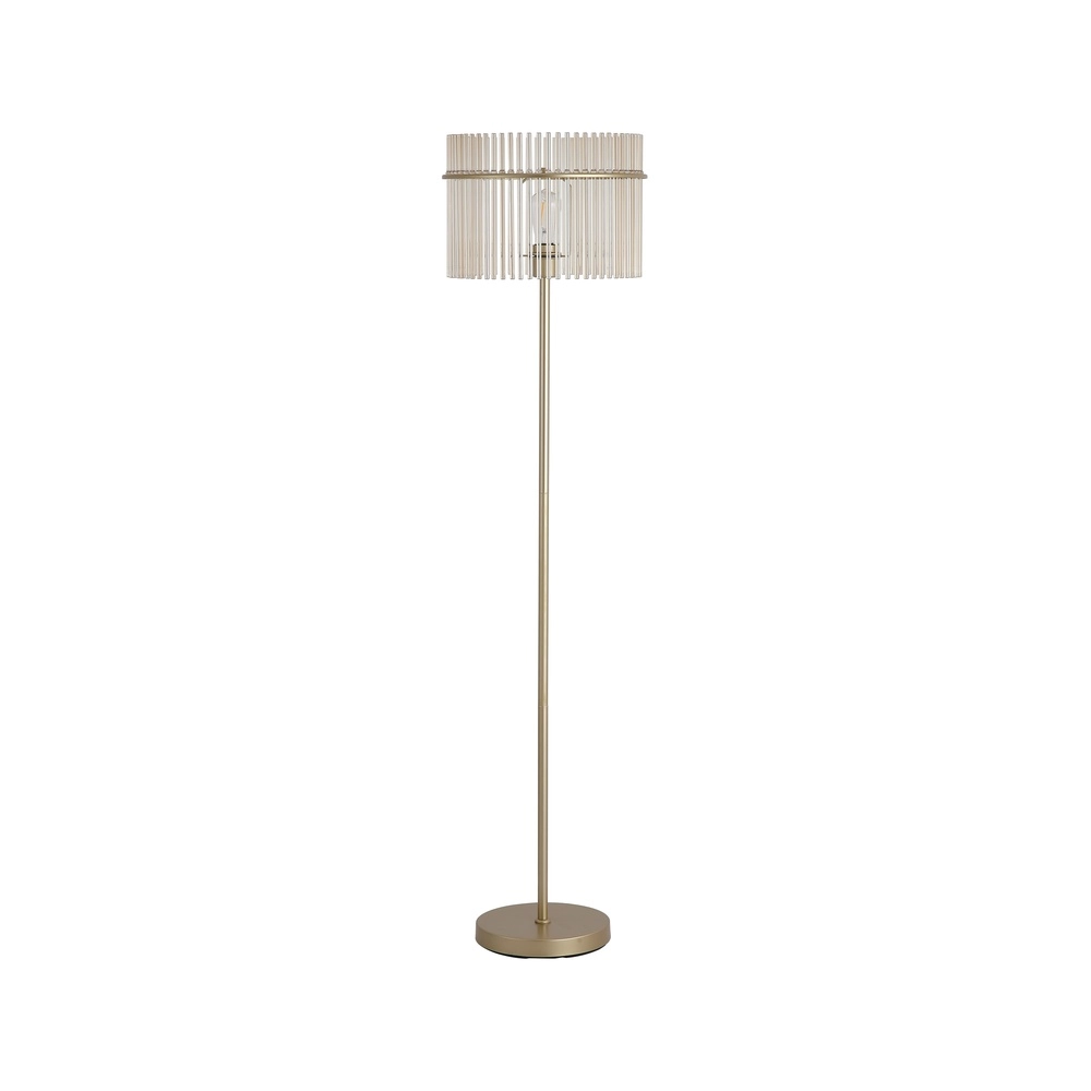 Vloerlamp Swizzle goud