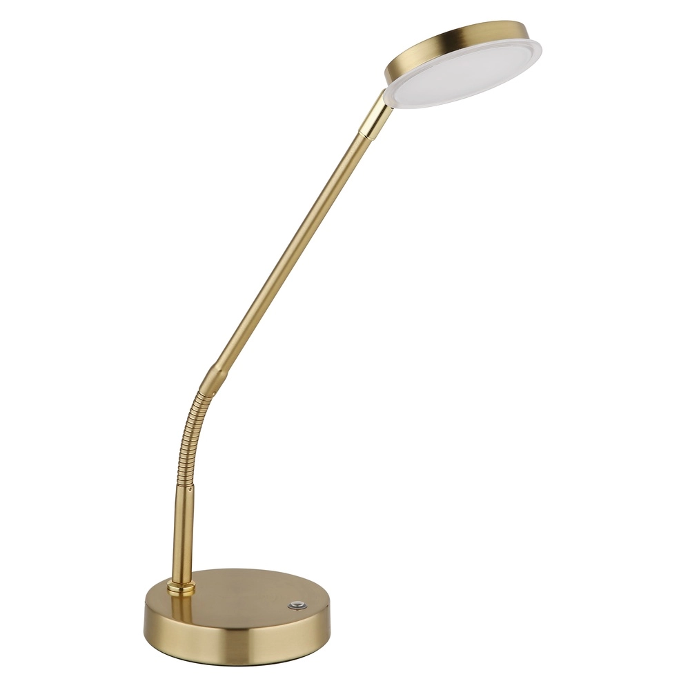 Bureaulamp Silvio goud Globo 9007371592166