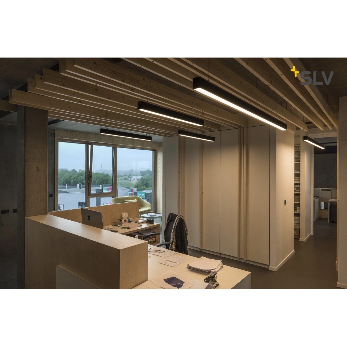 Kantoor hanglamp Glenos 4000K SLV 4024163197038