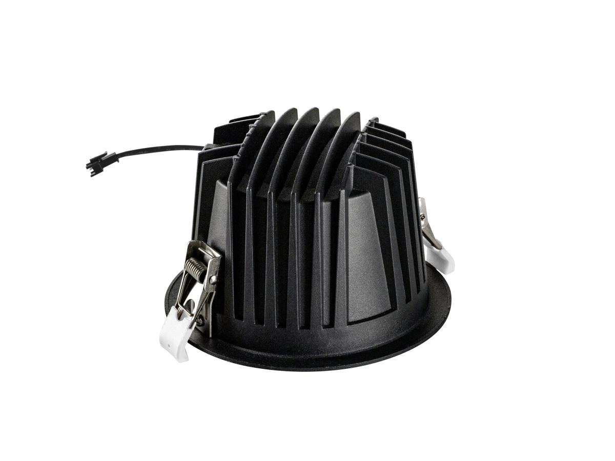Inbouwspot Numinos XL zwart/chroom 4000K - 20gr SLV 4024163307987