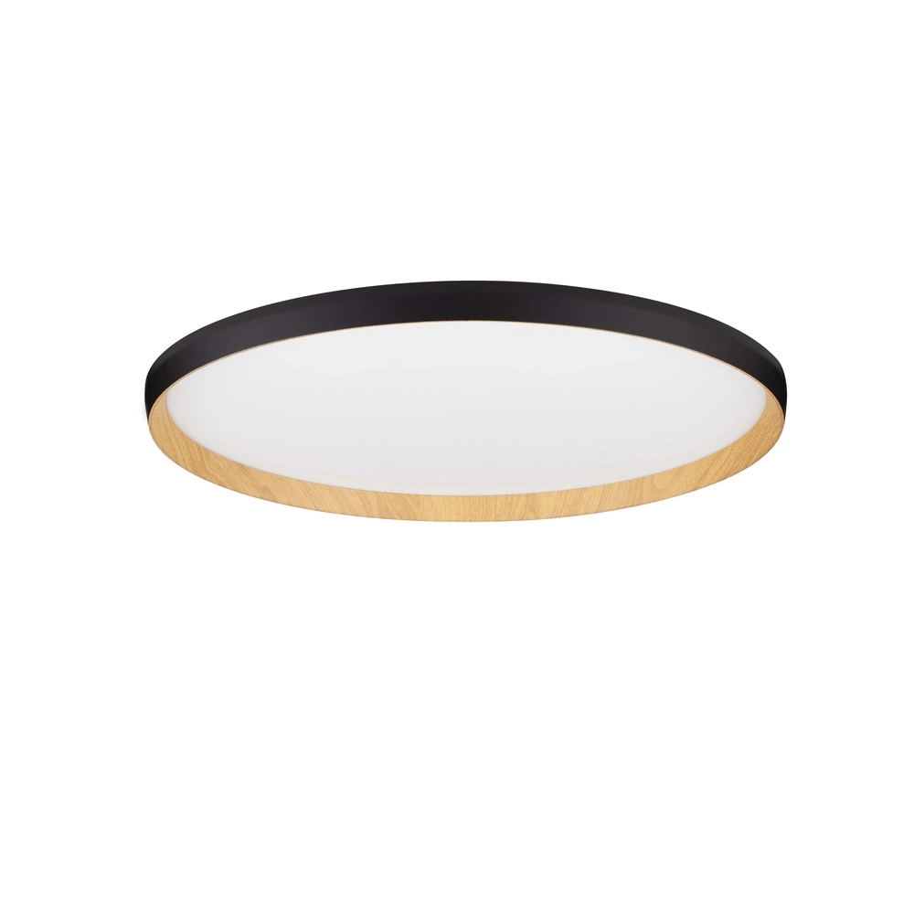 Plafonniere Vomos zwart Ø 60cm Lyora 5212017448781