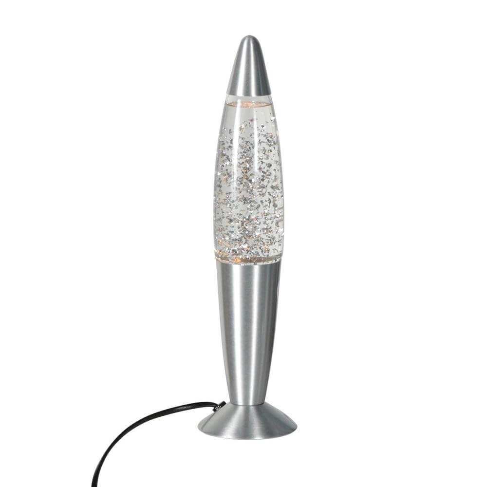 Lavalamp Volcan zilvergrijs Steinhauer 8712746177640