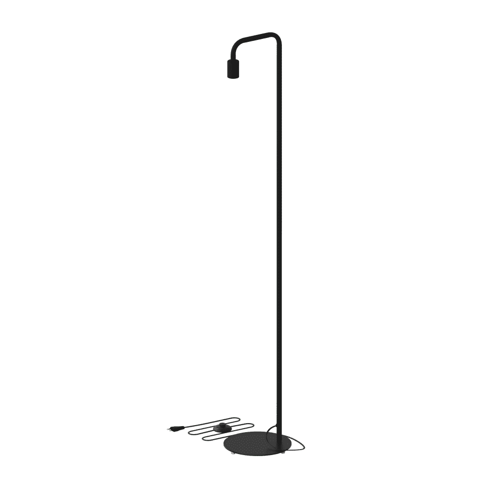 Zwarte vloerlamp Calexa