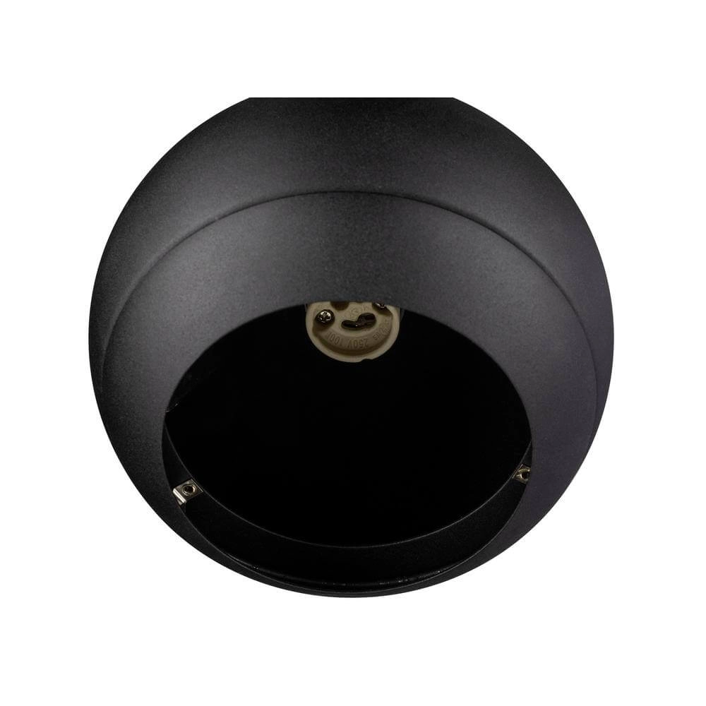 Strakke hanglamp Light Eye 150 zwart Ø 15cm SLV 4024163295482