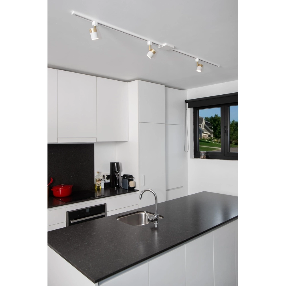Railspot Track Floris 1-fase wit Lucide 5411212093837