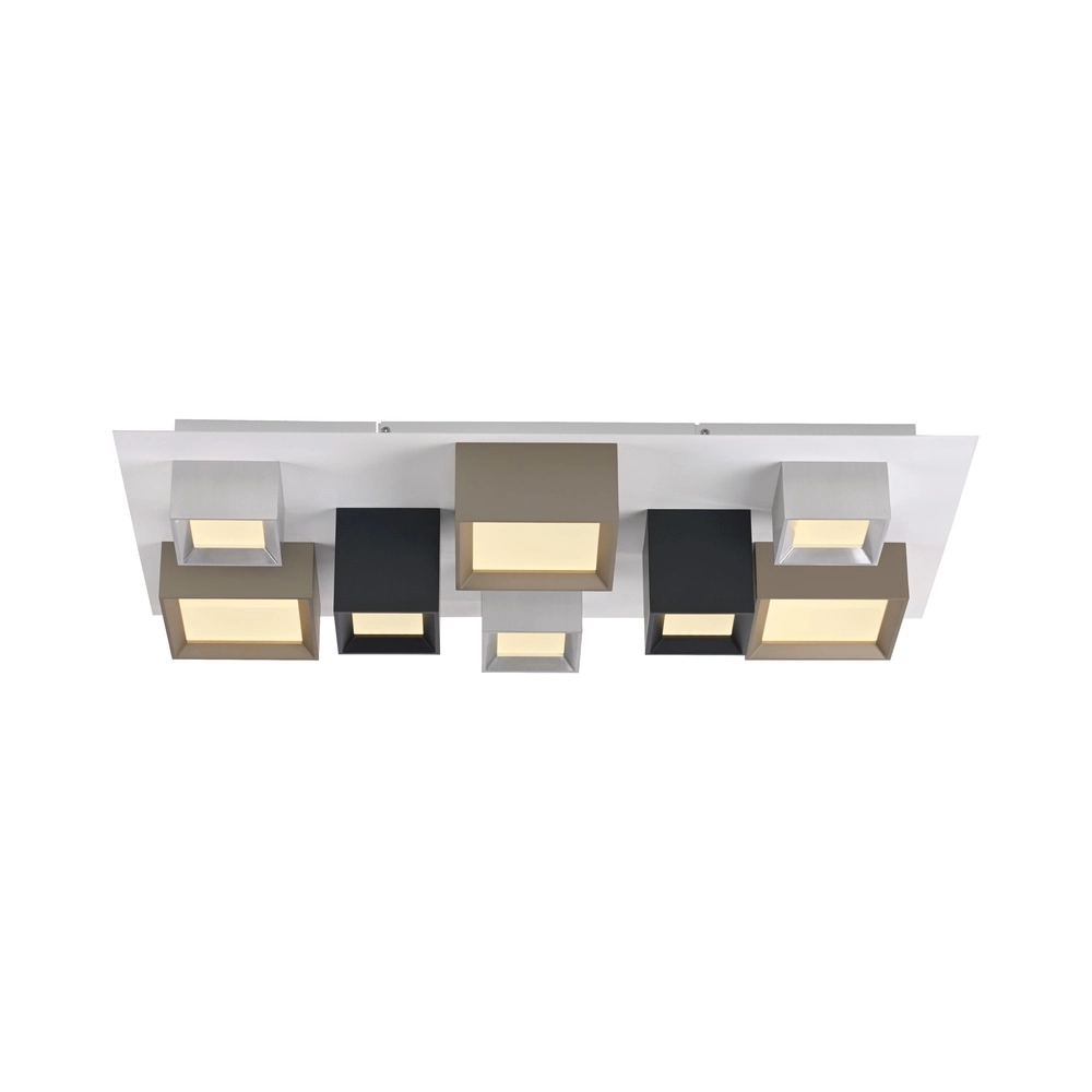 Led plafondlamp Pure Manhattan 8-lichts Paul Neuhaus 4012248396896