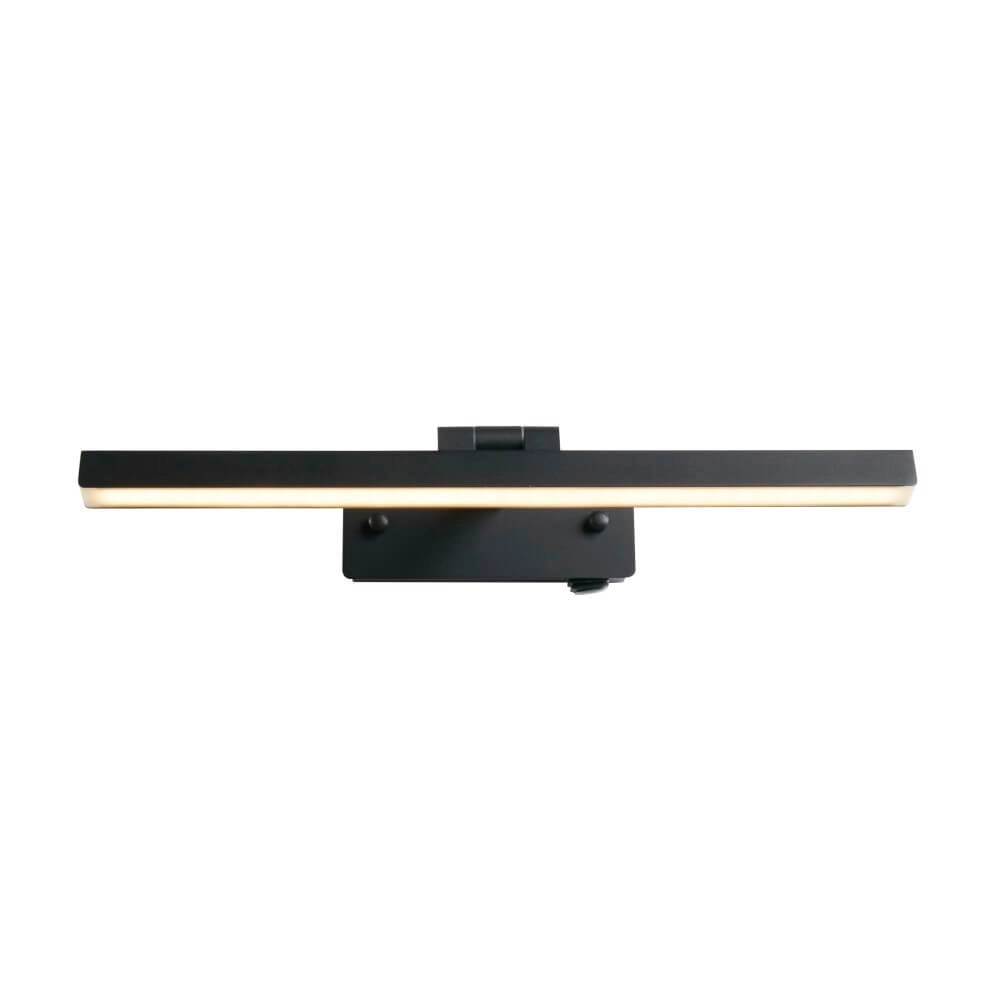 Schilderijlamp Corfu zwart 40cm Searchlight 5053423255002