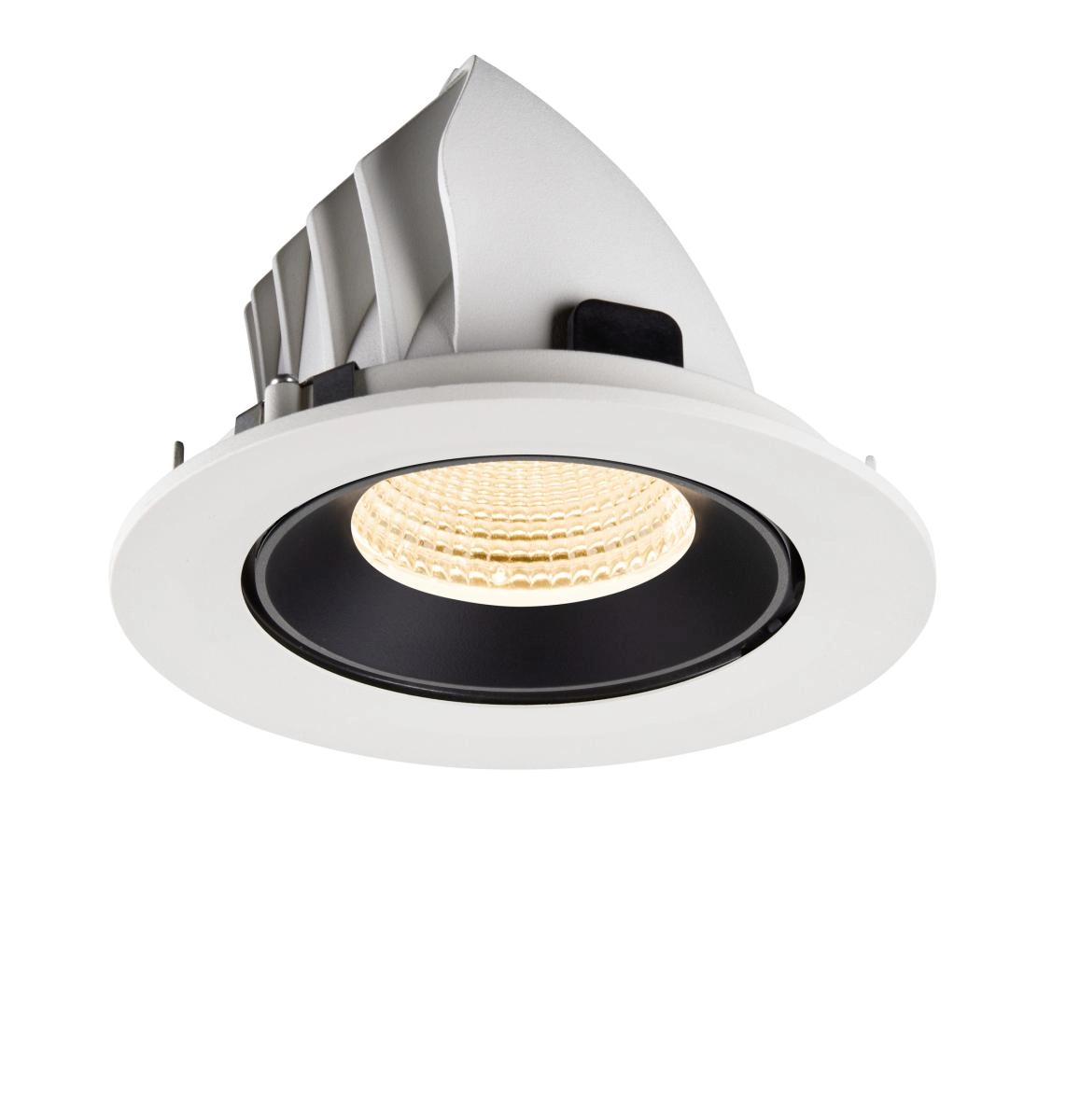 Inbouwspot Numinos Gimble L wit/zwart 2700K - 55gr SLV 4024163310369