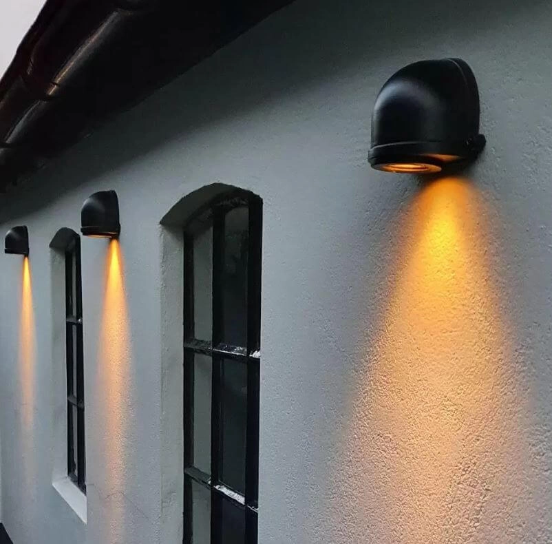 Zwarte wandspot Dusky KS verlichting 8714732669146