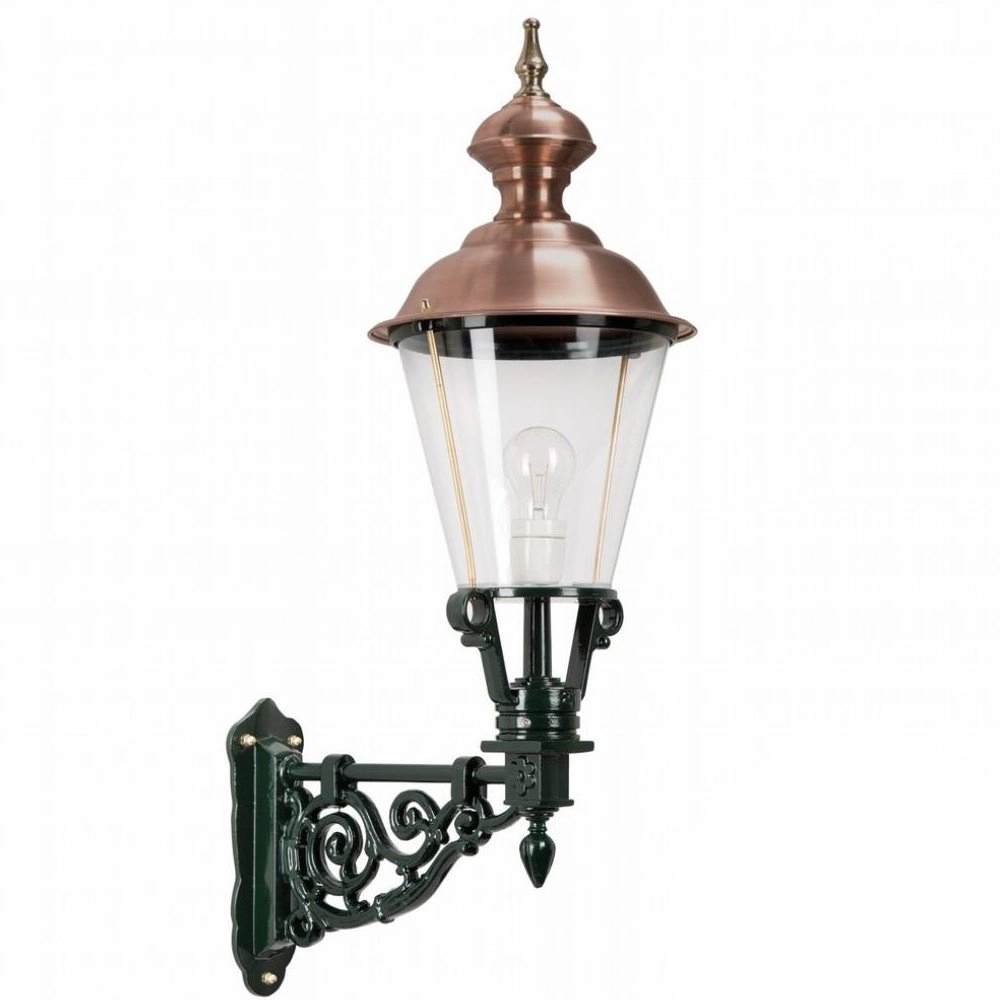 Nostalgische buitenlamp Marken zwart