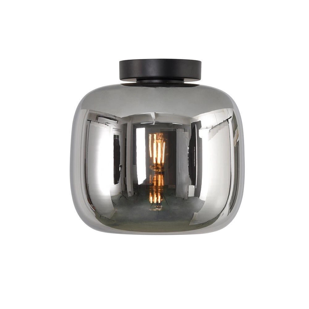 Plafondlamp Preston-24 met smoke glas