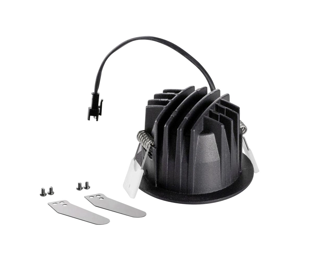 Inbouwspot Numinos S zwart/chroom 2700K - 20gr SLV 4024163313193