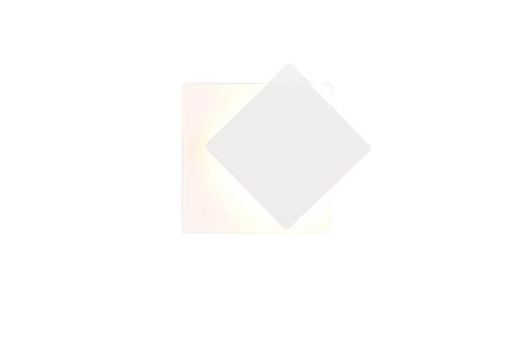 Richtbare wandlamp Mio vierkant 18 x 18cm Trio 4017807581065