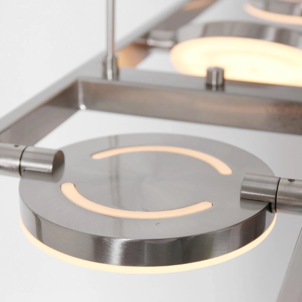 Flexibele led hanglamp Soleil RVS Steinhauer 8712746167344