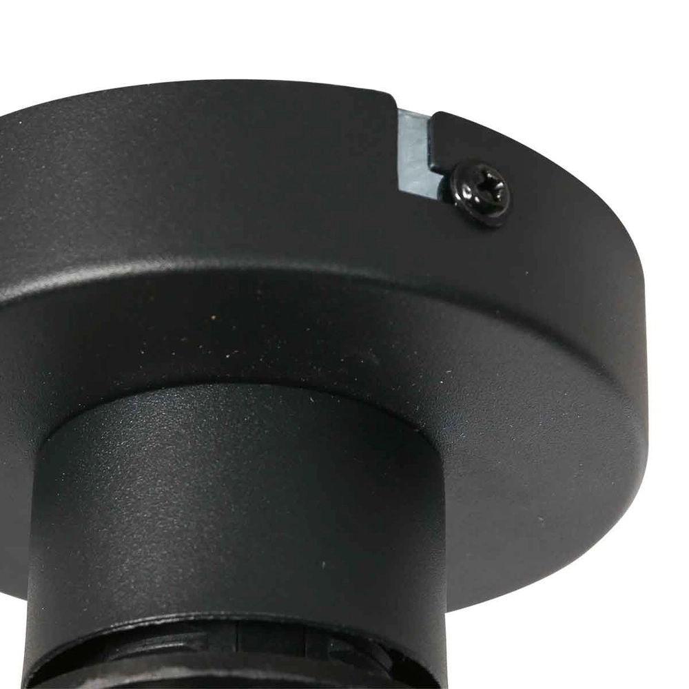 Plafondlamp Bloeba zwart Steinhauer 8712746181043