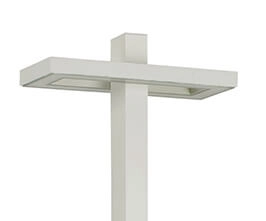 Grote lantaarn Strunk 2,5m-wit Albert 4007235808636