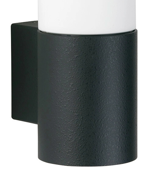 Ronde muurlamp Cyl 33cm - zwart Albert 4007235602777