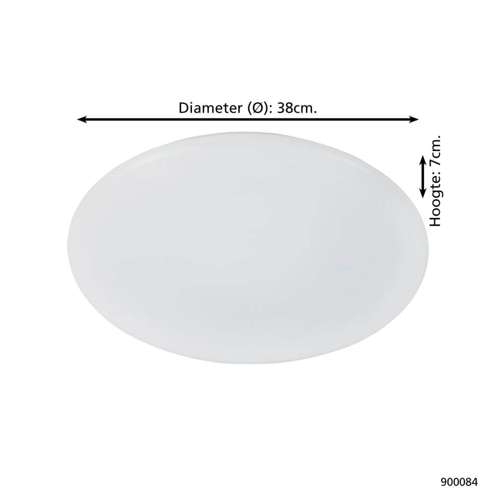 Plafonnière Zigbee Totari-Z Ø 38cm wit Eglo 9008606225453