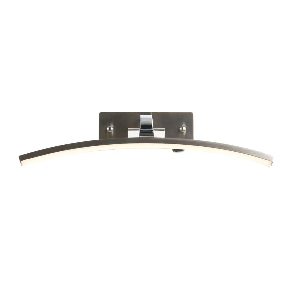 Schilderijlamp Santorini 40cm zilver Searchlight 5053423255033