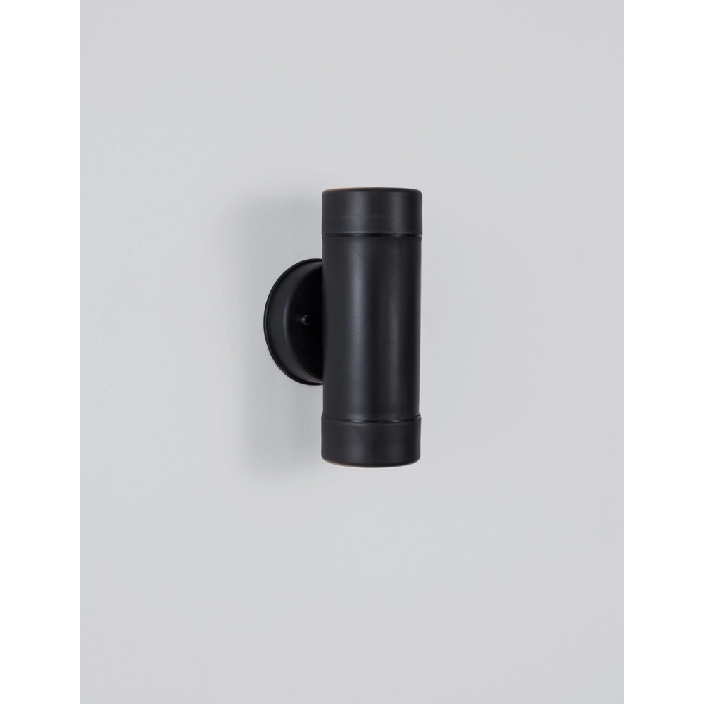 Ronde spot Limbio up en down zwart Lyora 5212017425898