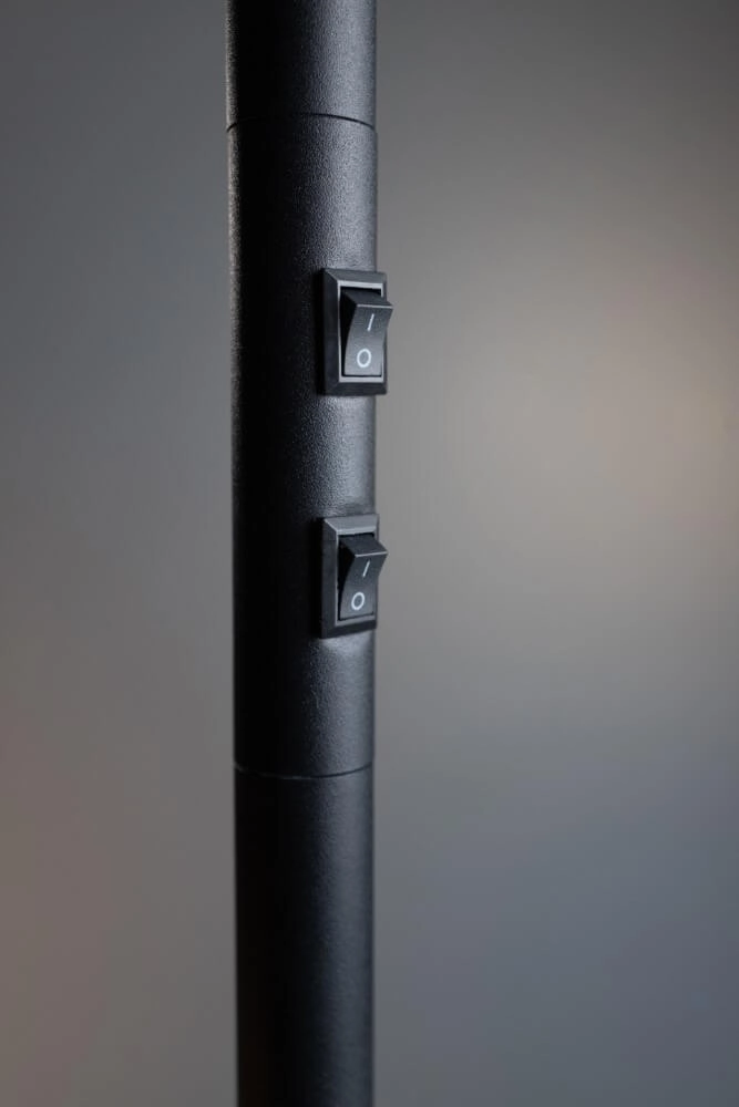 Gave vloerlamp Maverick zwart ETH 8720195306016