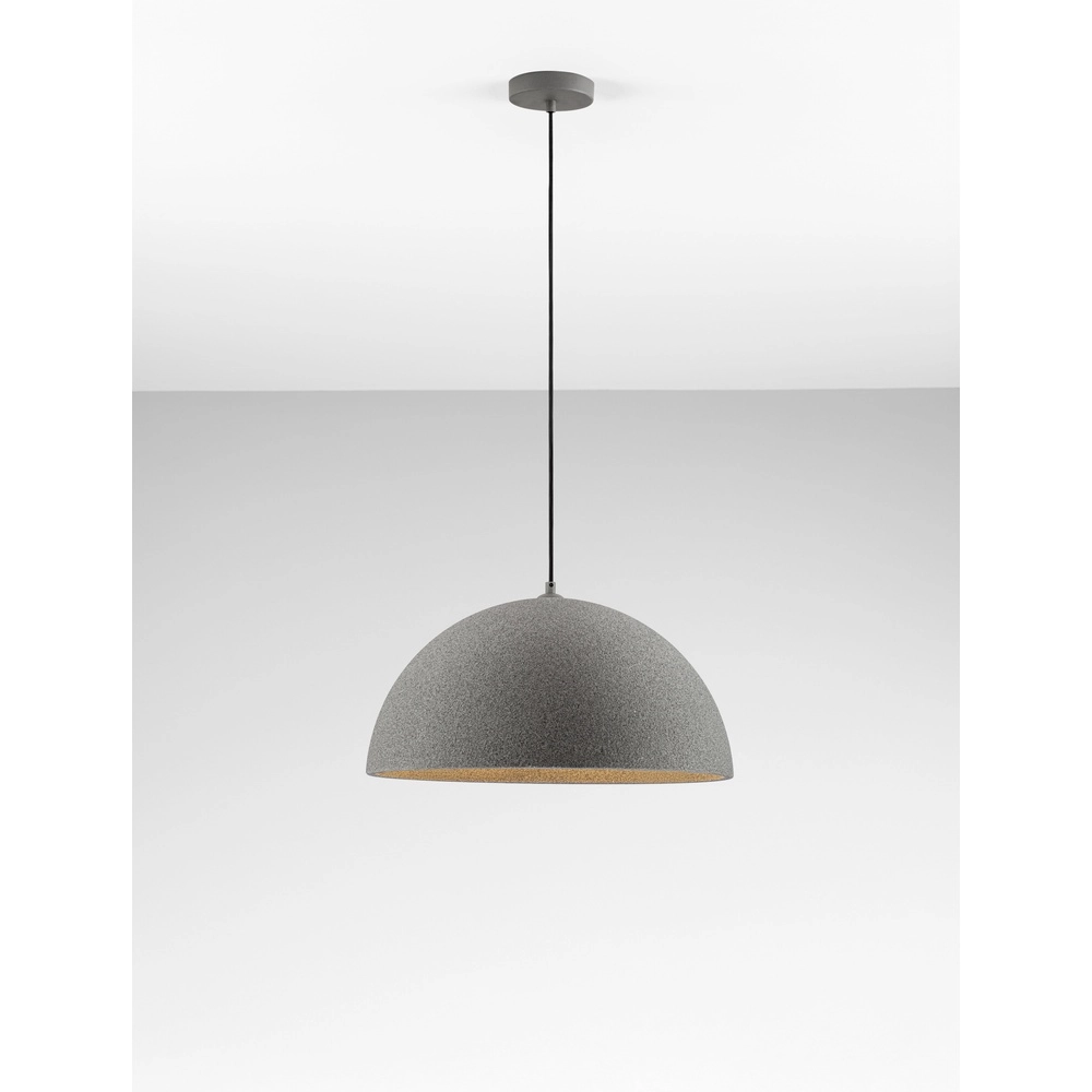 Hanglamp Starla grijs Ø 50cm