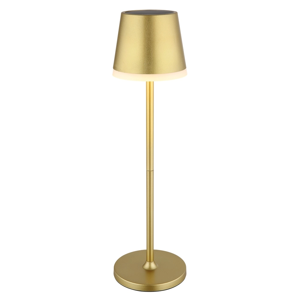 Solar tafellampje Vannieso goud