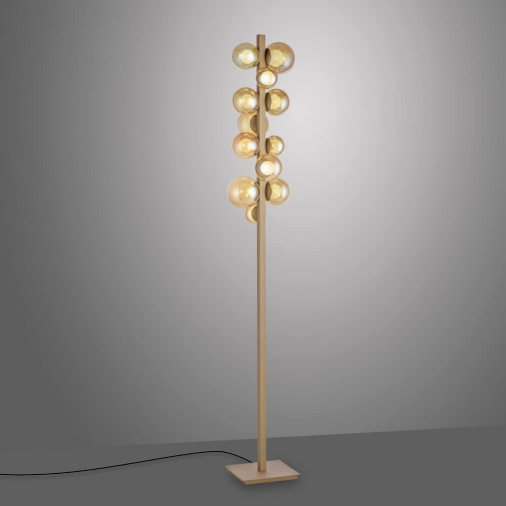 Bronzen vloerlamp Pure Popup design Paul Neuhaus 4012248385654
