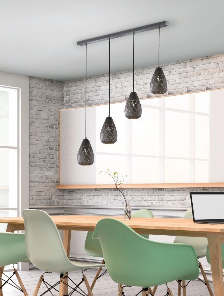 Eetkamer hanglamp Onyx Trio 4017807390353