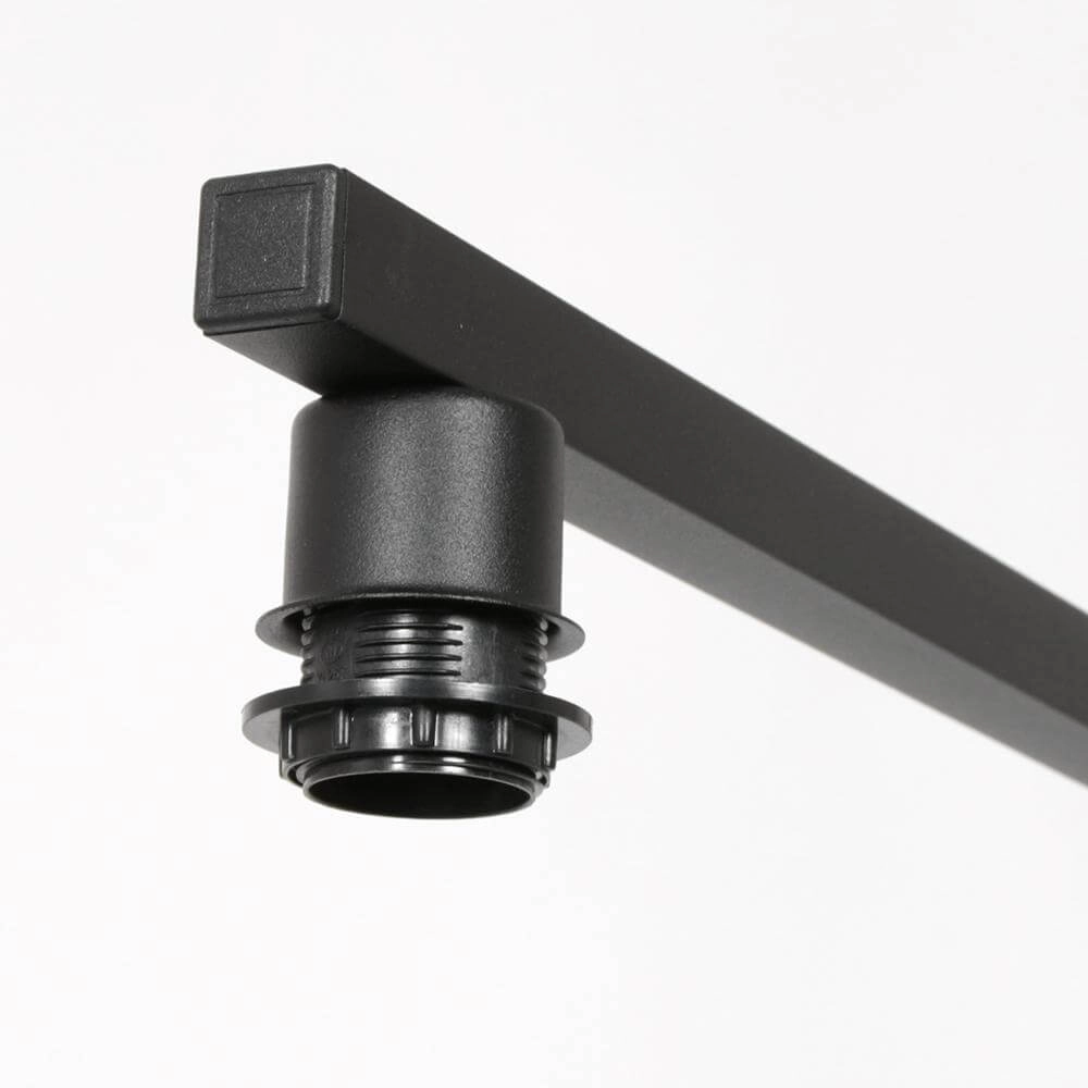 3-lichts hanglamp Stang zwart met bamboe Steinhauer 8712746172423