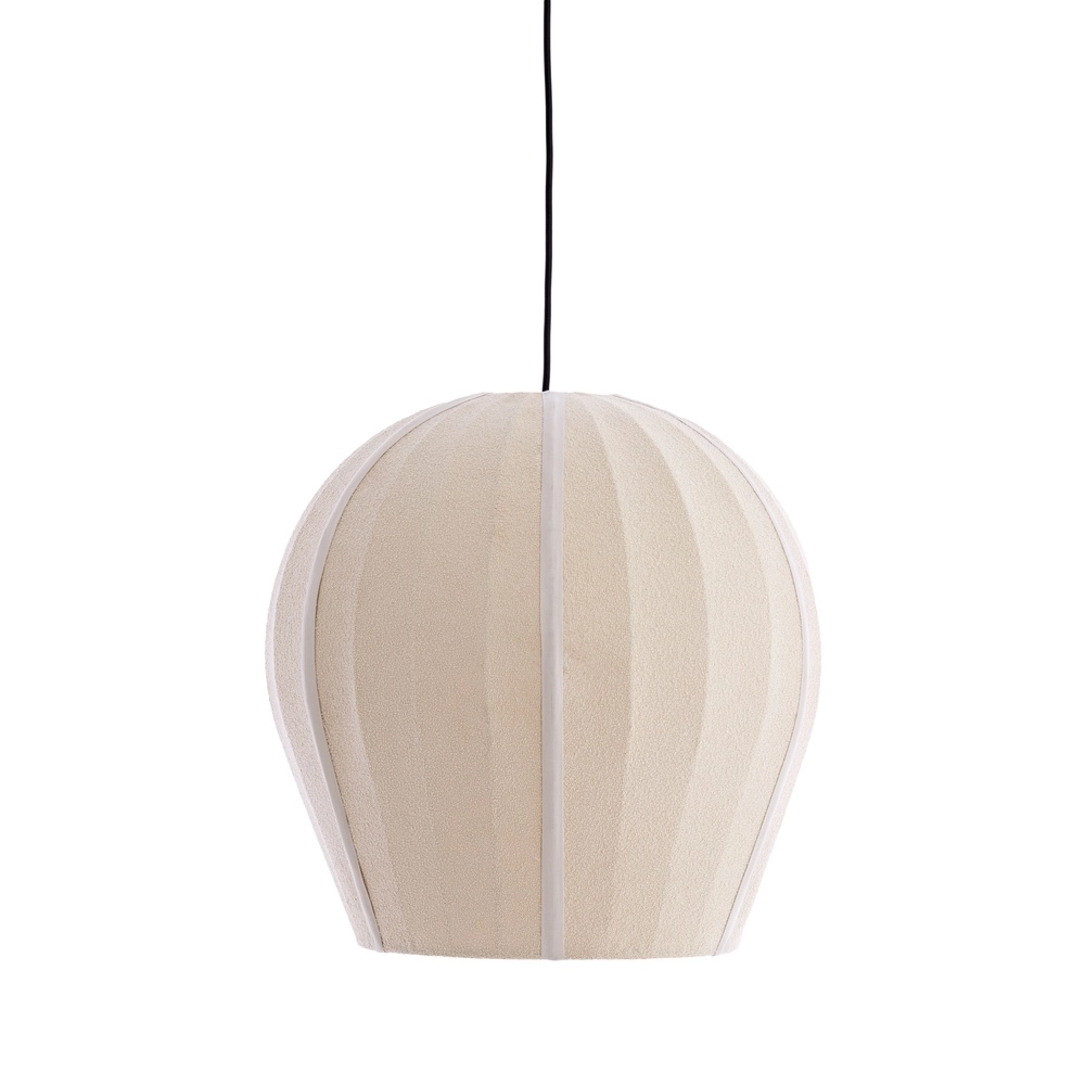 Bouclé hanglamp Zagori Ø 44cm - zand