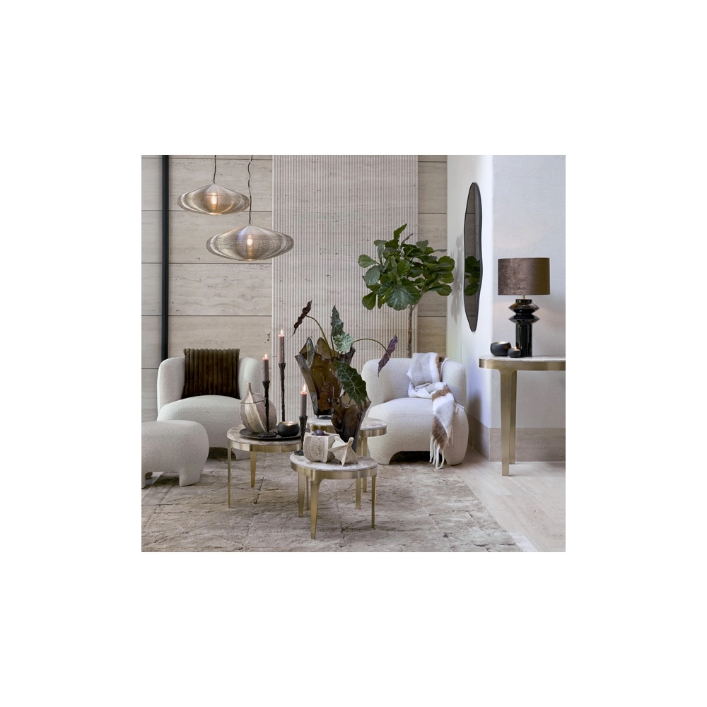 Hanglamp Bahoto goud Ø 51cm Light & Living 8717807706814