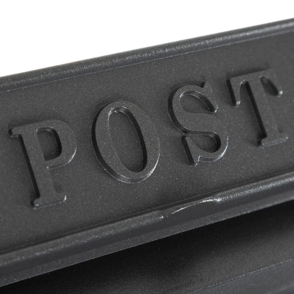 Antraciete brievenbus Postbox B6 KS verlichting 8714732171373