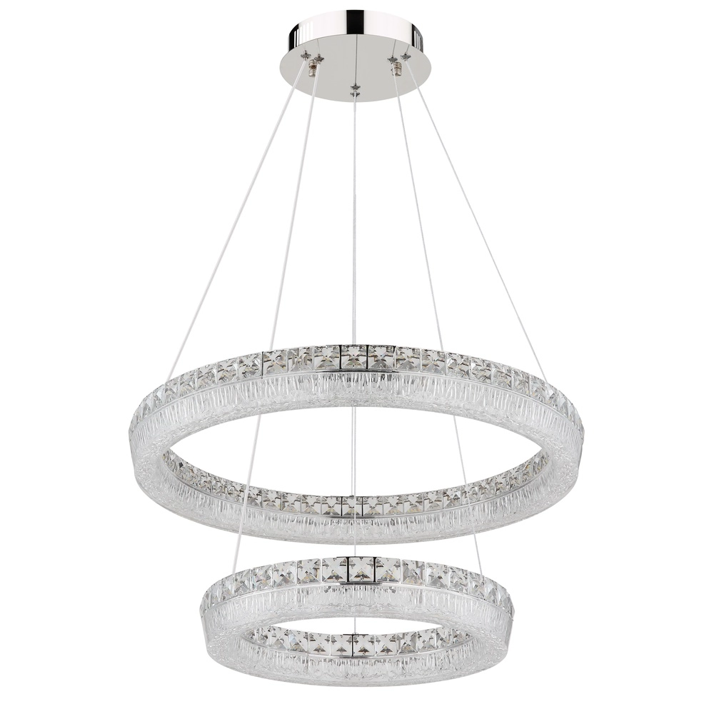 Hanglamp Laurel chroom Ø 60cm Globo 9007371575770