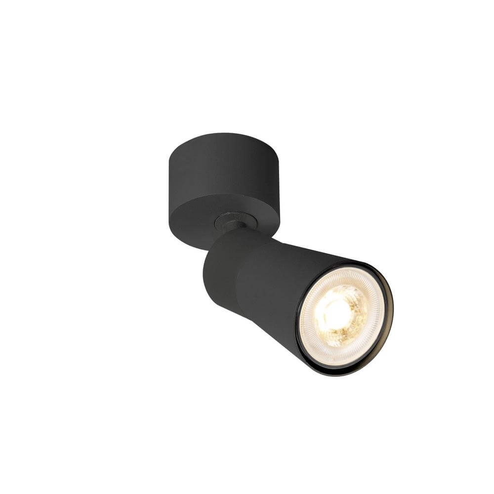 Opbouwspot Puri 2.0 Cone zwart enkel