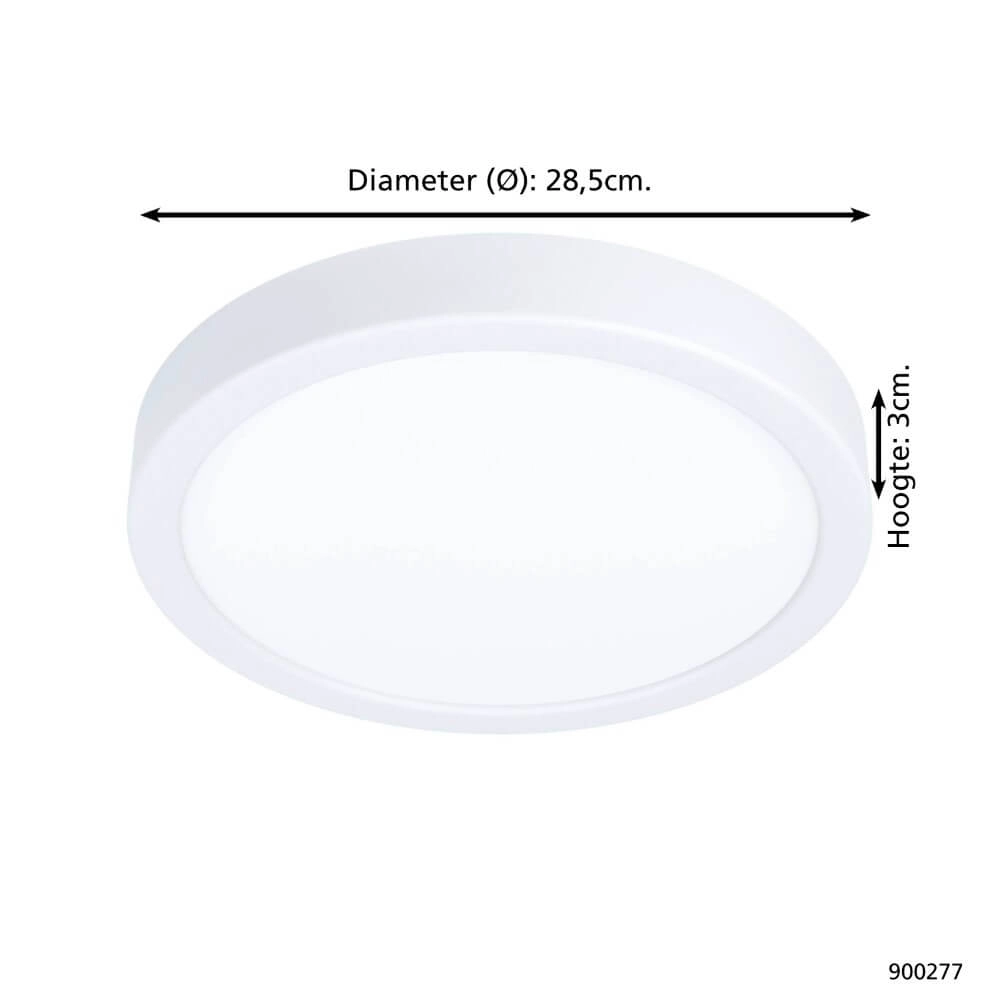 Led plafondlamp Argolis 2 IP44 wit Eglo 9008606232628
