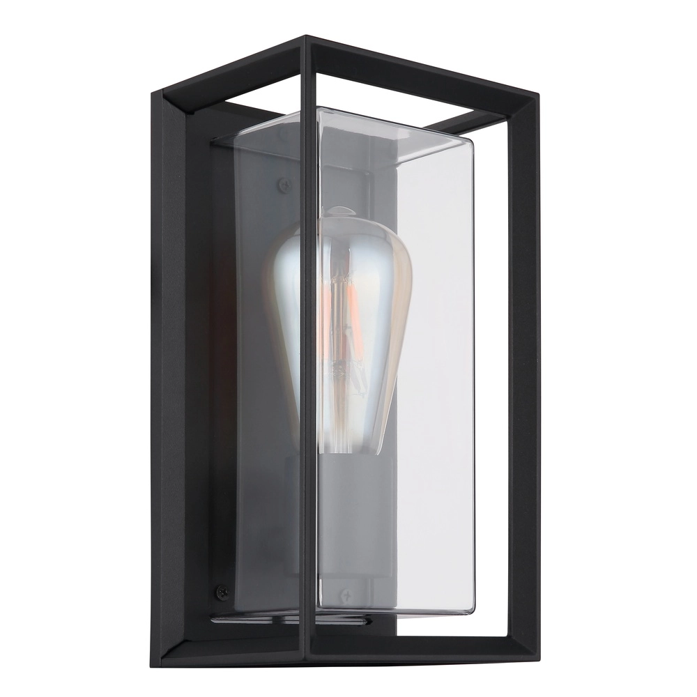 Buiten wandlamp Logana zwart Globo 9007371465811