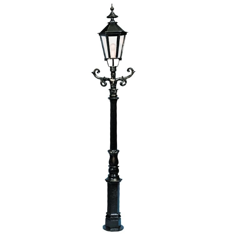 Verlichtingspaal De Kennemer zwart