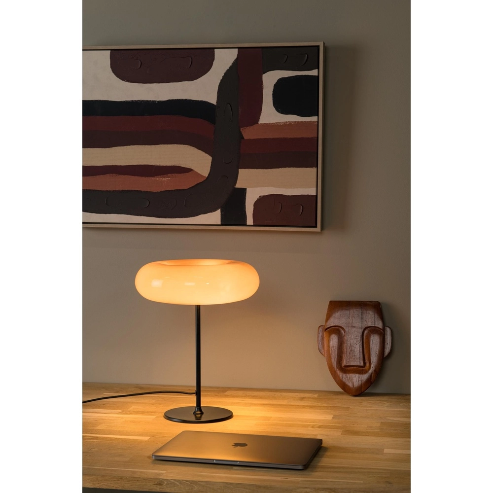 Tafellamp Sentino Ø 30cm oranje Lucide 5411212106360